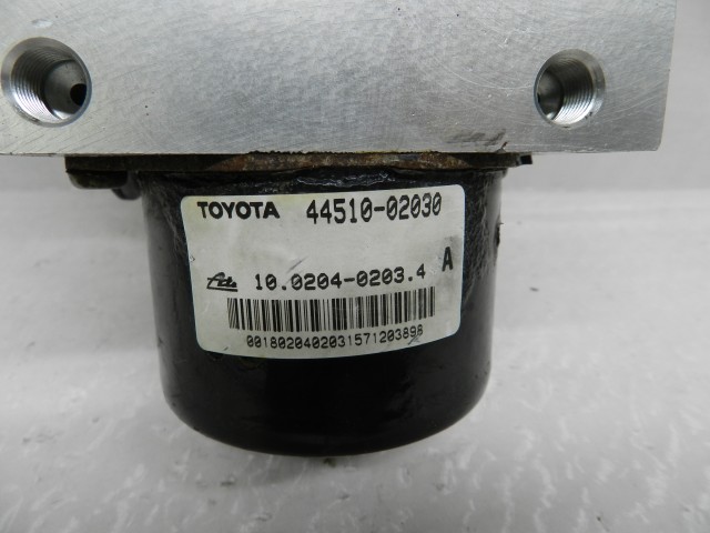Toyota Corolla 2001-2007 ABS  44510-02030, 89541-02020, 10.0204-0203.4, 10.0949-1901.3  KI-BE SZERELÉST IS VÁLLALUNK