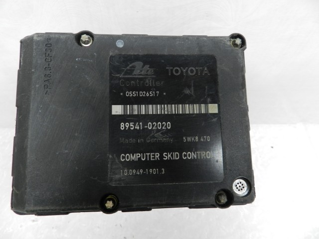 Toyota Corolla 2001-2007 ABS  44510-02030, 89541-02020, 10.0204-0203.4, 10.0949-1901.3  KI-BE SZERELÉST IS VÁLLALUNK