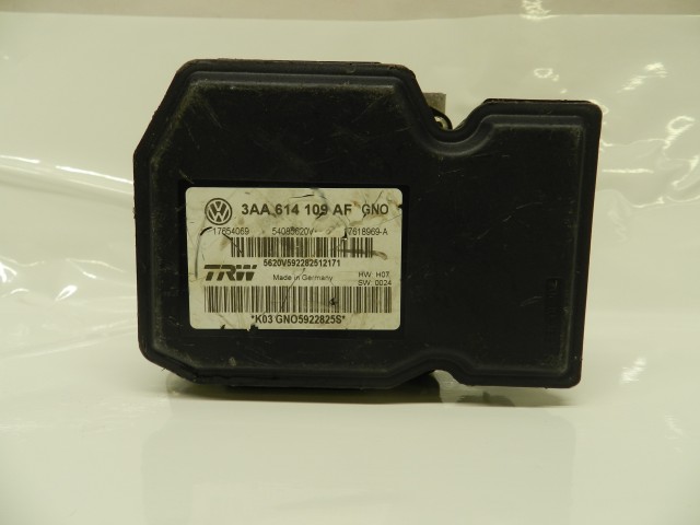 Volkswagen Passat 2007-2010 ABS 3AA614109AF,17618969-A,54085620V,17654069  ABS EGYSÉGEK JAVÍTÁSÁT, FELÚJÍTÁSÁT VÁLLALJUK.