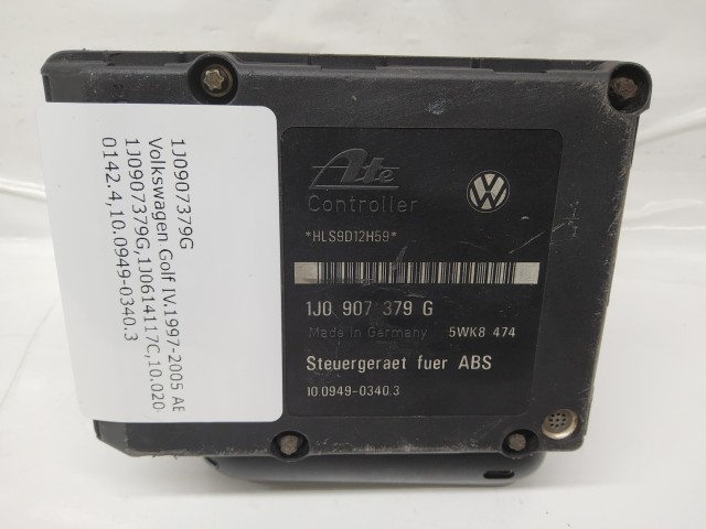 Volkswagen Golf IV.1997-2005 ABS 1J0907379G,1J0614117C,10.0204-0142.4,10.0949-0340.3