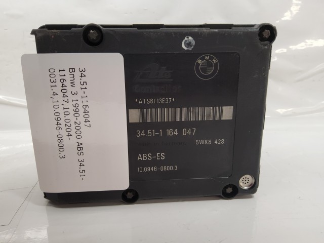 Bmw 3 1990-2000 ABS 34.51-1164047,10.0204-0031.4,10.0946-0800.3  ABS EGYSÉGEK JAVÍTÁSÁT, FELÚJÍTÁSÁT VÁLLALJUK.