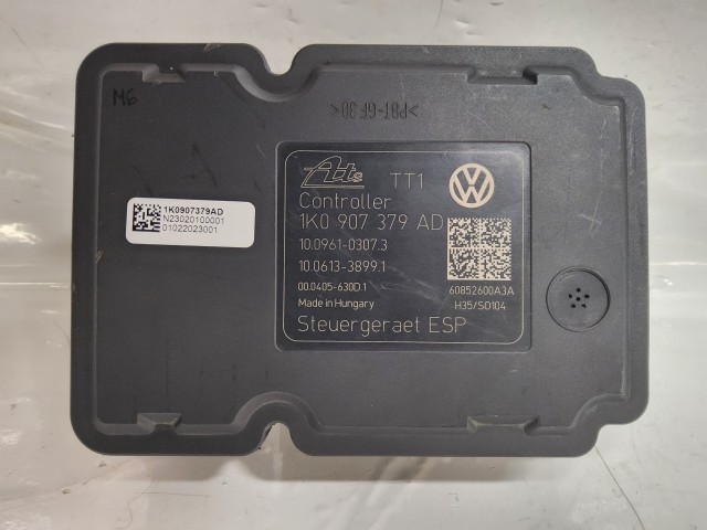 Volkswagen Golf 2009-2012 ABS elektronika 1K0907379AD,10.0212-0220.4,10.0961-0307.3