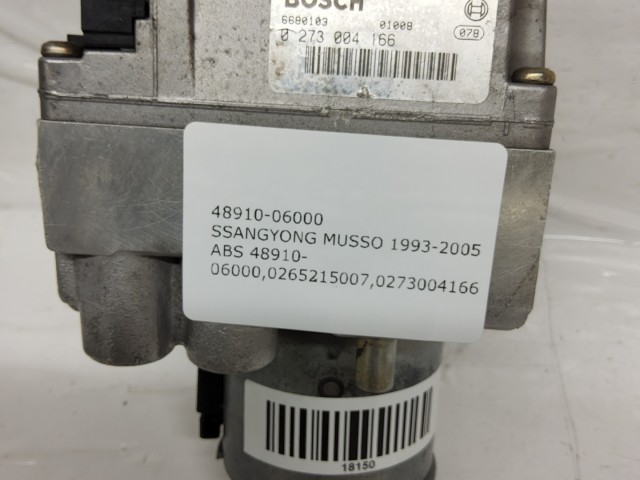 SSANGYONG MUSSO 1993-2005 ABS 48910-06000,0265215007,0273004166