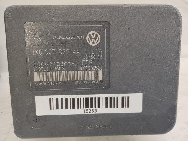 Volkswagen Golf V. 2003-2008 ABS egység 1K0907379AA, 10.0960-0360.3, 1K0614518, 10.339-3338.4