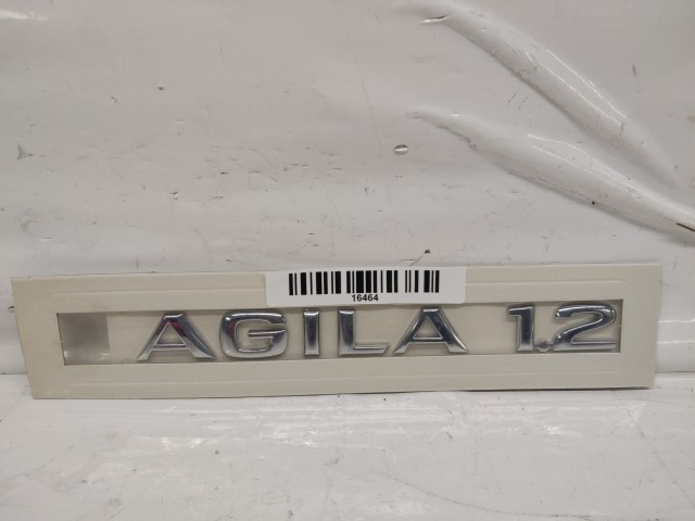 Opel Agila 2008-2014 Felirat 9196795, 4705462
