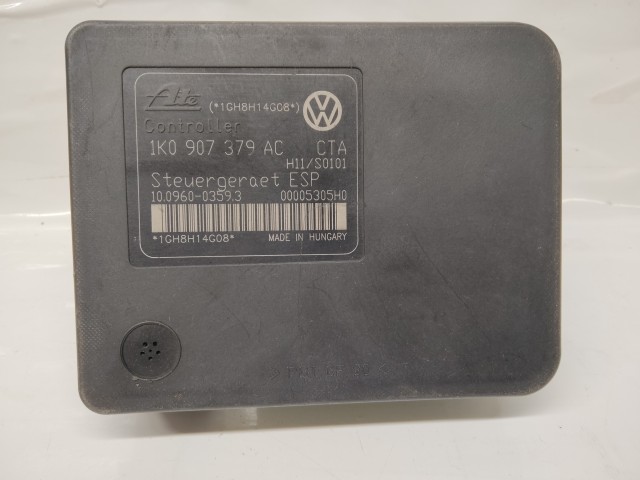 Volkswagen Golf V. 2003-2008 ABS Elektronika 1K0907379AC, 1K0614517AE, 10.0206-0240.4, 10.0960-0359.3  KI-BE SZERELÉST IS VÁLLALUNK!