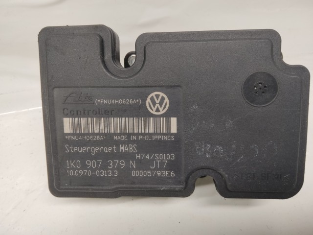 Volkswagen Golf V. 2003-2008 ABS elektronika  1K0614117F, 1K0907379N, 10.0207-0034.4, 10.0970-0313.3  KI-BE SZERELÉST IS VÁLLALUNK!