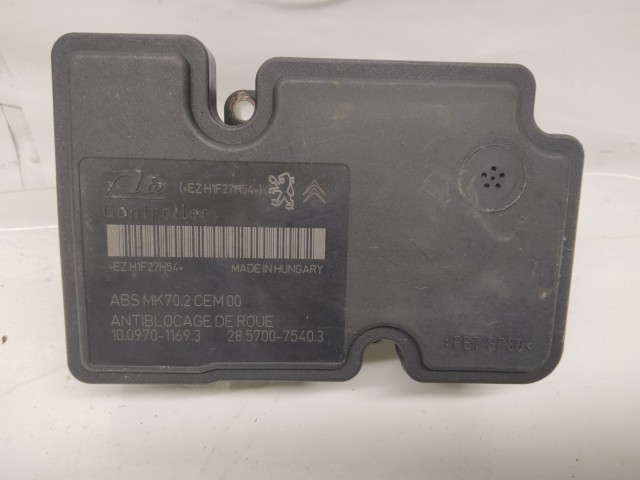 Citroen C3 II. 2010-2016 Abs elektronika 10.0970-1169.3, 10.0207-0207.4, 9675099980