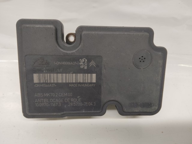 Citroen C3 2002-2010 ABS elektronika 9666392580,10.0207-0200.4,10.0970-1167.3,28.5700-7504.3