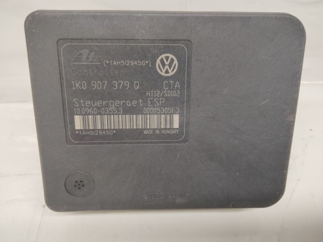 Volkswagen Jetta III. 2004-2010 ABS Elektronika 1K0907379Q, 1K0614517M, 10.0206-0180.4, 10.0960-0355.3  KI-BE SZERELÉST IS VÁLLALUNK!