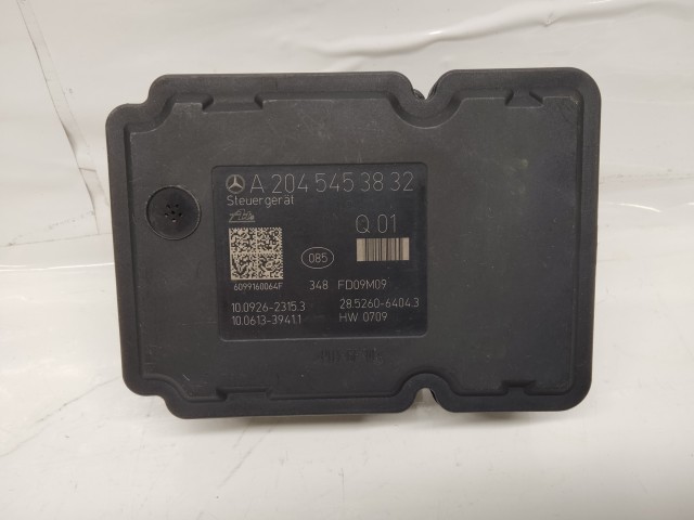 Mercedes Benz C-Class W204 2007-2014 Abs elektronika A2045453832, 10.0926-2315.3, 10.0613-3941.1, 28.5260-6404.3, 10.0212-0321.4, A2044313912  KI-BE SZERELÉST IS VÁLLALUNK! 