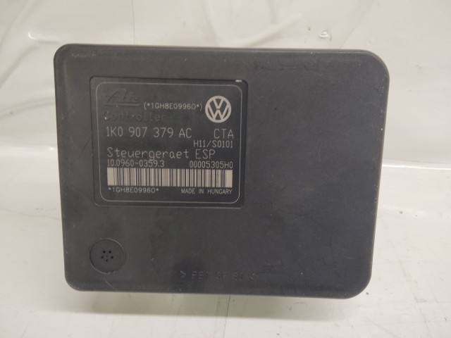 Volkswagen Golf V. 2003-2008 ABS egység 1K0907379AC,1K0614517AE,10.0960-0359.3,10.0206-0240.4  KI-BE SZERELÉST IS VÁLLALUNK!