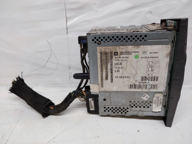 Opel Astra H 2004-2010 Navigációs Fejegység 383555646, 93183893