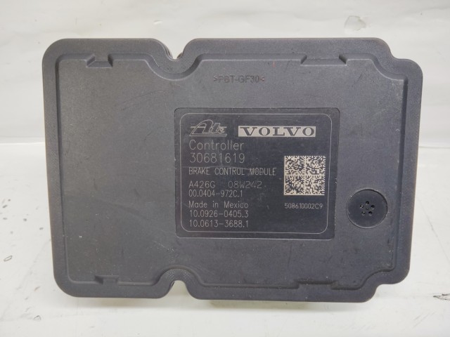 Volvo XC60 2008-2017 Abs elektronika 30681619, 00.0404-972C.1, 10.0926-0405.3, 10.0613-3688.1