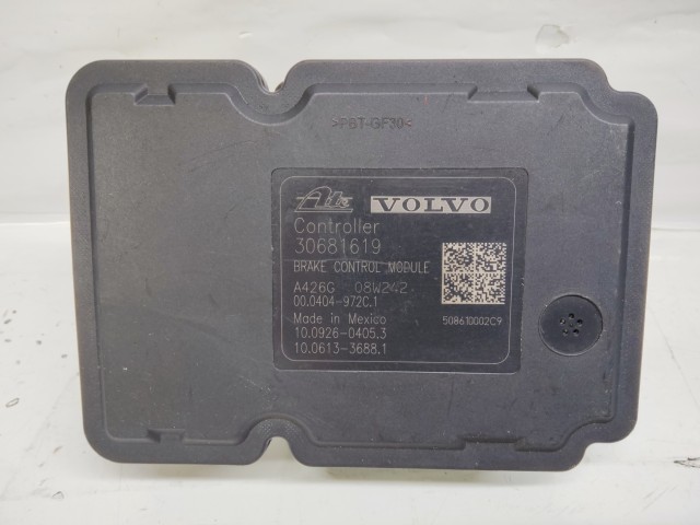 Volvo XC602008-2017 Abs elektronika 30681619, 00.0404-972C.1, 10.0926-0405.3, 10.0613-3688.1