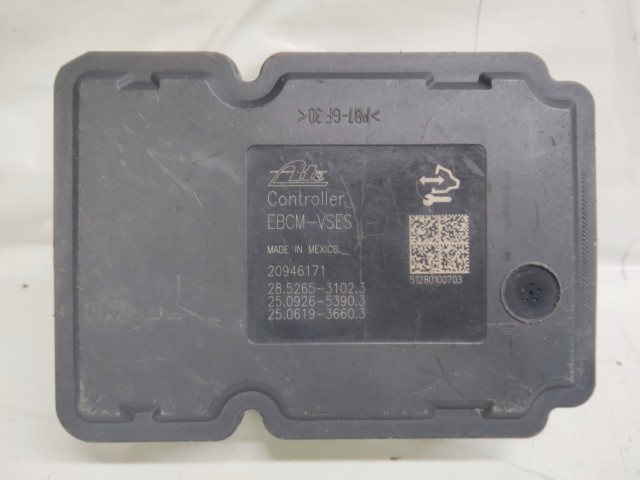 Chevrolet Captiva 2006-2018 Abs elektronika 20946171, 28.5262-4604.3, 25.0926-5270.3, 25.0619-3343.3, 20946178 AGN, 25.0212-1648.4  KI-BE SZERELÉST IS VÁLLALUNK! 